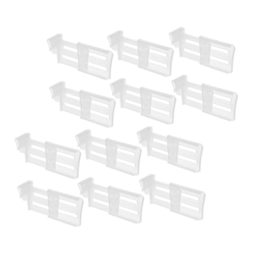 BESPORTBLE 12 piezas Divisores Ajustables para Nevera Tableros de Clasificación para Puerta Lateral Organizador de Almacenamiento sin Herramientas Resistentes y Expandibles para Botellas y BESPORTBLE 12 piezas Divisores Ajustables para Nevera Tableros de Clasificación para Puerta Lateral Organizador de Almacenamiento sin Herramientas Resistentes y Expandibles para Botellas y