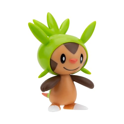 Pokemon BATTLE FIGURE CHESPIN AND BELDUM, Mutli, 2-inch - Image 4