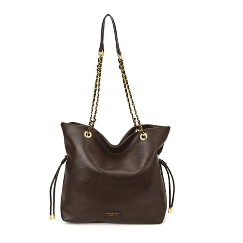 Bolso de mano con cordón CORIOS para mujer de cuero PU miniatura 1