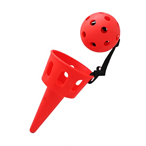 BESPORTBLE Ball Catch Game Set 2 Scoop Balls Boys and Girls' Outdoor Play Indoor Games Safe High Density Plastic for Boys and Girls