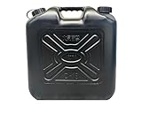 YUKA 灯油缶18リットル ブラック 黒一式