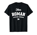 membro a vita del team roman funny name roman maglietta