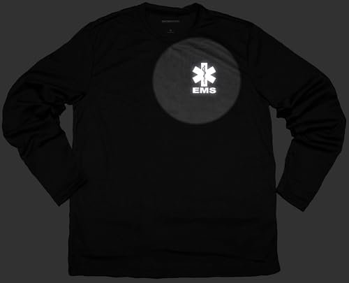 EMS Long Sleeve Moisture Wicking tee with Reflective Decoration4
