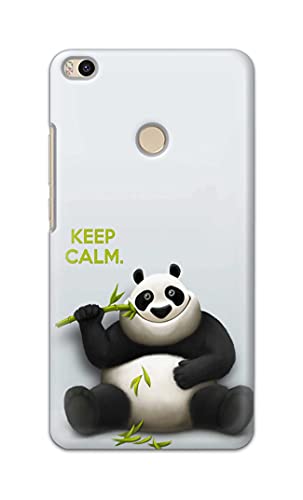 Image of PRINTFIDAA� Printed Hard Back Cover Case for Mi Max 2 Back Cover (Cartoon Panda) -2808