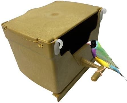 Plastic Finch Nest Box for Exotic Birds, Finch and Small Birds - Best