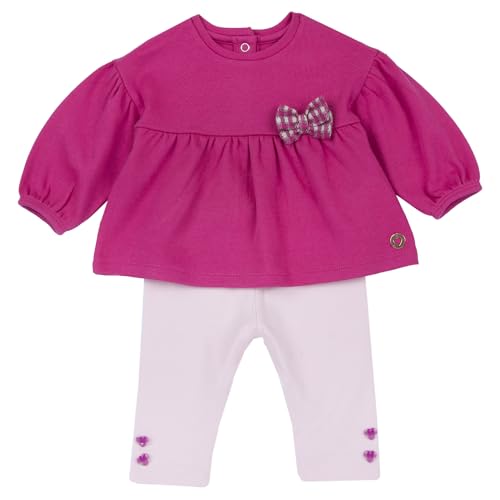 Chicco, Ensemble Bébé Fille avec TShirt et Pantalon, en...