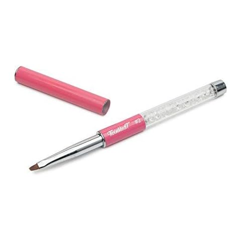 Twinkled T Kolinsky Professional Nail Cleaning Brush Sizes 2, 6, or 12 (2) Cover