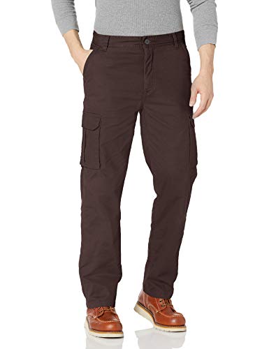 Smith's Workwear Men's Fleece Lined Cargo Canvas Pant Pants
