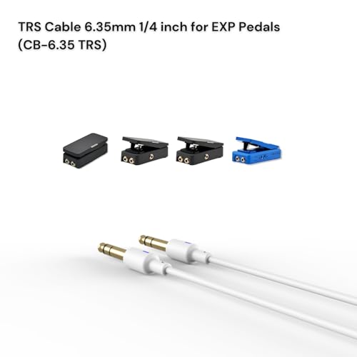 Cable PAINTAUDIO TRS 6.35mm macho a macho 3.3 pies miniatura 4