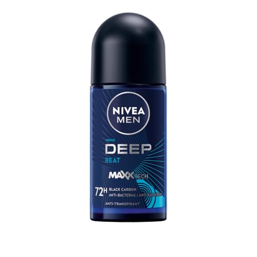 NIVEA MEN Deep Beat 48h Antisudorifique Balle Mâle, 50 ml