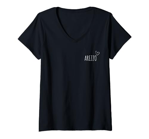 Arezzo Toscana Camiseta Cuello V