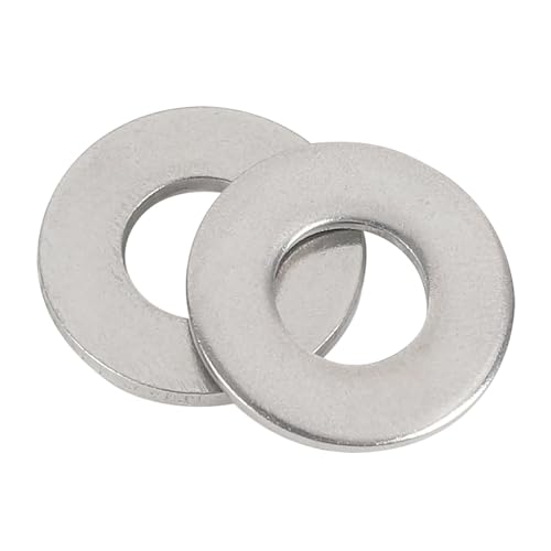 Stainless Steel Flat Washers - 50 Pack -5