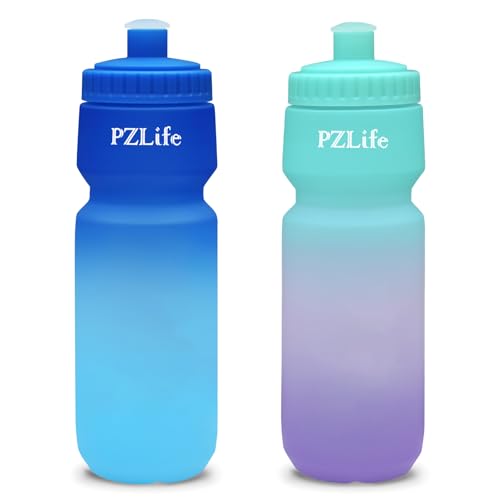 24oz Bike Squeeze Water Bottle, BPA Free Cycling Water Bottle,Leakproof