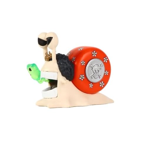 Wecoeur Brook Soul King Piece Den Den Mushi Transponder Snail Collectible Action Figures - Add to Your Grand Line Crew & Become Part of The Nakamas Cover