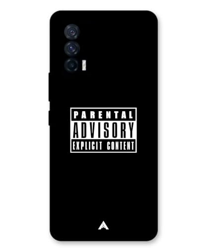 Image of Premium Explicit Case for iQOO 7 Soft-Touch Metal TPU Back Cover, Shockproof, Designer, Aesthetic Mobile Phone Case (Glossy Finish)