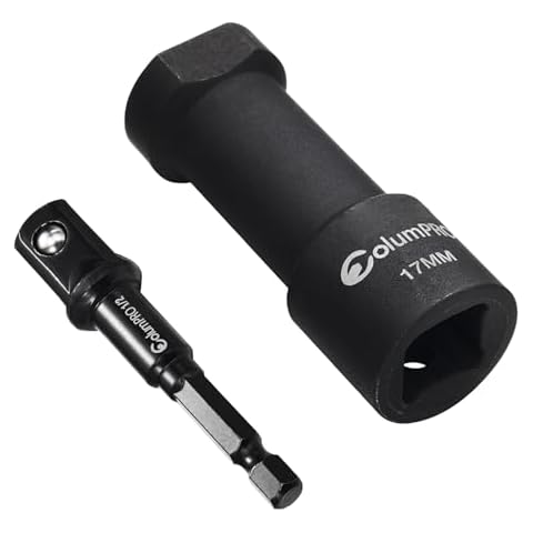 ColumPRO 17mm Unistrut Channel Socket Set with Adapter Cover