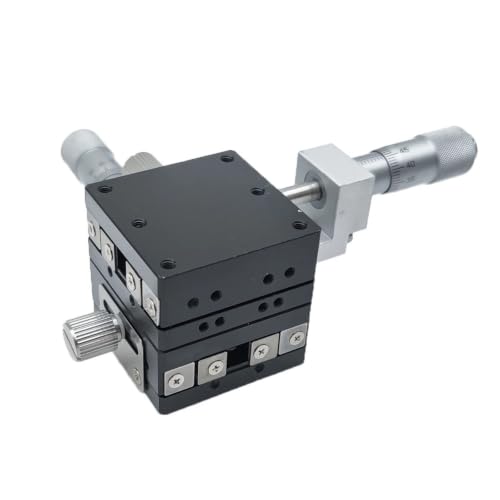 Mesa de desplazamiento manual eje XY de 40x40mm LGY40-R de guía deslizante