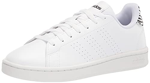 Image of adidas Womens Advantage Lace Up Sneakers Shoes Casual - White