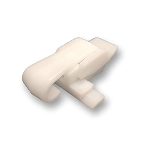 LCW Latches 10-Pack White Plastic Clips For Vaporproof/Vaportight Fixtures TMW, TW and SLT Series