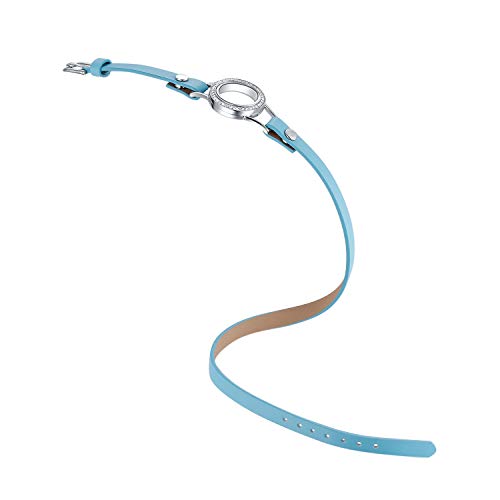 Floating Memory Charm Glass Locket Bracelet Bangle2