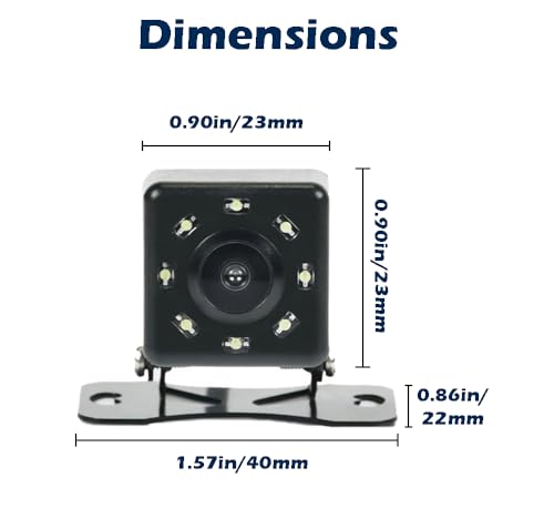 Image of Backup HD Camera Rear View License Plate Night Vision Waterproof Compatible with Sony Car Radio XAV-AX150 XAV-9500ES XAV-AX3200 XAV-AX5000 XAV-AX5600 XAV-AX7000 XAV-AX8000