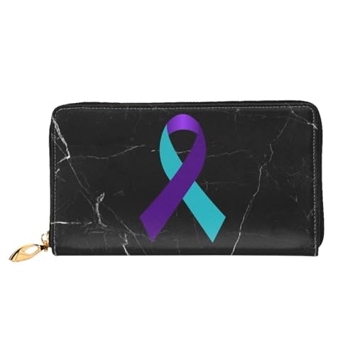 Suicide Prevention Awareness Ribbon Wallet Card Bag2