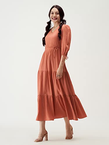 Image of AASK Women Fit and Flare Dress