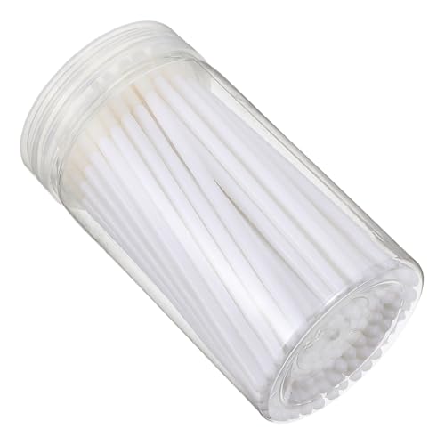 VINTORKY 使い捨てリップスティックブラシ プラスチックリップメイクアップアプリケーター 美容ツール リップグロス コンシーラーアプリケーターセット 100本パック