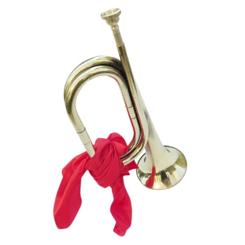 BESTonZON Trumpet for Boys and Girls Beginner Bugle Horn Teen Instrument Music