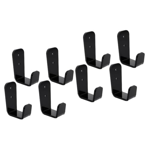 NOLITOY 4sets Ski Poles Hanging Racks Hockey Stick Wall Mounts Versatile Storage for Fishing Rods Trekking Poles and Equipment Display for Organizing Gear