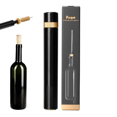 Syengery Sacacorchos Para Vino - Extractor De Tipo Aguja | Herramienta De Extracción De Corchos Con Bomba De Aire,Para Cocina Hogar Restaurante Exterior Picnic Hotel Cena Fiesta Reunión Vacaciones