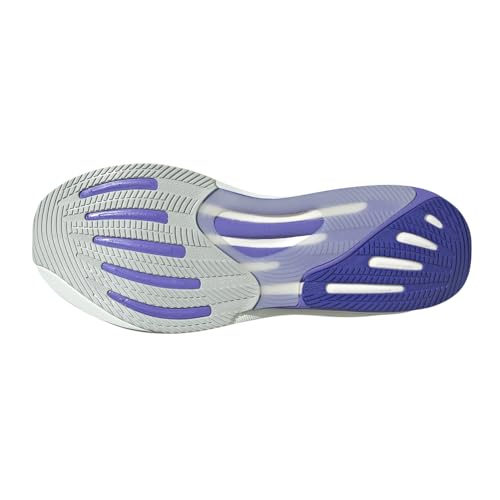 Image of Adidas, Mens, Supernova Rise 2 Running Shoes, Wonder Silver /Silver Green /Silver Green, 8, D - Medium