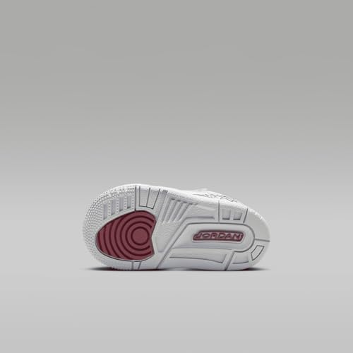 Jordan Spizike Low Baby/Toddler Shoes (FQ3952-106, White/Wolf Grey/Anthracite/Team Red) Size 42