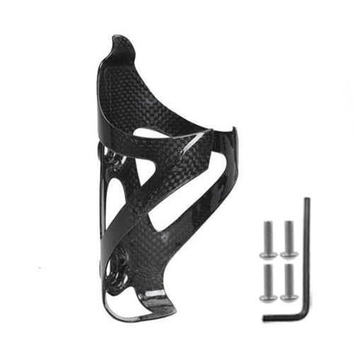 HOUSON Portabidón ultraligero de fibra de carbono 3K, T700 de carbono, para bicicleta de carretera y montaña, color negro claro
