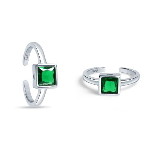 raajraani Pure 925 Sterling Silver Toe Ring | Kamya Toering | Rhodium Finish, Zirconia | Adjustable Toe Ring For Women (3.5 gram)-picture-10
