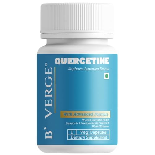 Image of B'VERGE Quercetin 100 mg | Pure Plant-Based Extract | 1 Veg Capsule