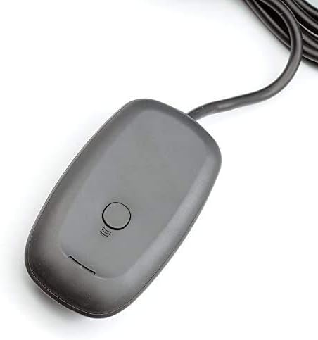 QUMOX Wireless Gaming Receiver Compatible with The Microsoft Xbox 360 for PC Controller Windows