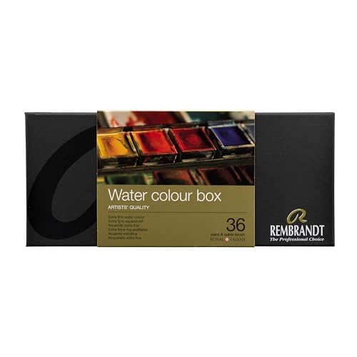 Rembrandt Estuche profesional de acuarelas estuche metálico de lujo |...