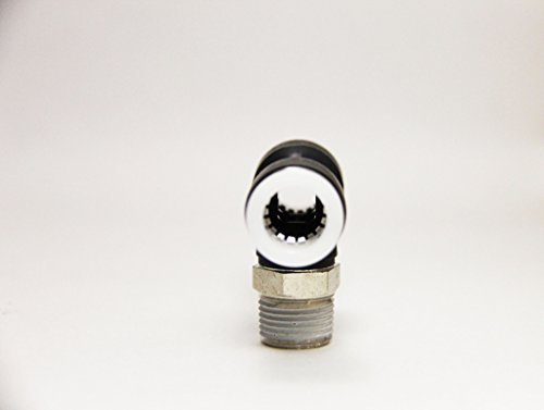 UPC PB1/2-N3UT Pisco Fitting, Straight, 1/4 Tube Diameter, 1/8 Thread Size NPT