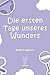 Die ersten Tage unseres Wunders - Baby Logbuch: A5 Baby Tagebuch | Baby Logbuch für Schlaf Essen und Gesundheit | Tagebuch für Neugeborene, Junge Eltern, Mütter und Väter