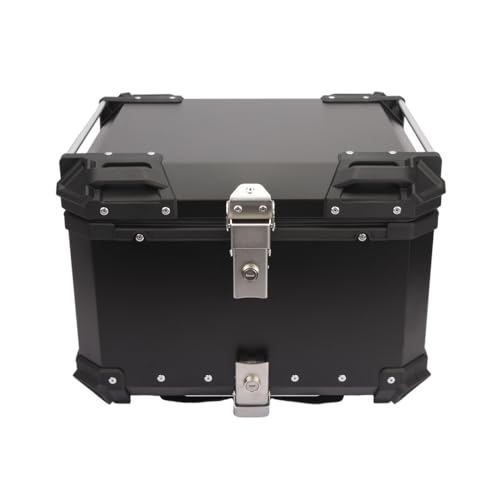 Large Capacity Motorcycle Rear Box 100L Moto Lock Case Rear Box Tail Box Full Face Square Motorcycle Box Easy To Install And Remove
