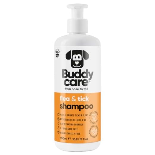 Buddycare Floh- & Zeckenhundeshampoo