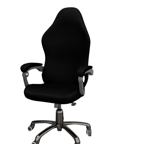 ANBWEHR Gamingsthuhl - Rivestimento impermeabile per sedia da ufficio, 4 pezzi, con braccioli/schienale della sedia, per sedia da ufficio, per sedie da computer, dx racing/pc