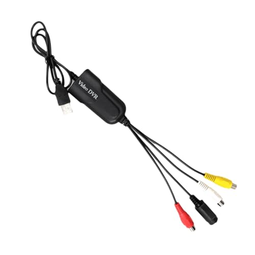 Bloepum USB2.0 Video Capture Card Single Channel USB Capture AV Signal Capture Data Acquisition Card Driver-Free