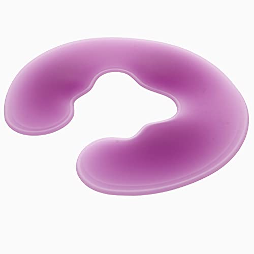 GALPADA Face down Spa Pillow u Shape Silicone Pillow Face Hole for Neck Head Support
