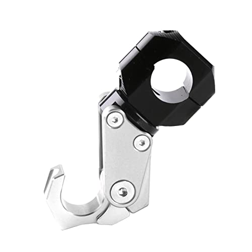 1pc Metal Motorcycle Hook Luggage Bag Hook Mount Storage Hanger Spare Parts Silver 28mm Deal