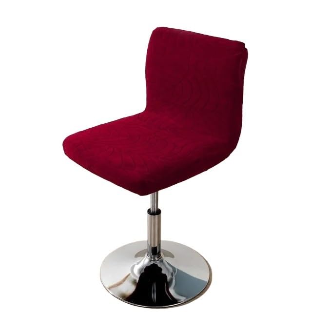 Housse tabouret bar élastique amovible pour chaise salle à manger