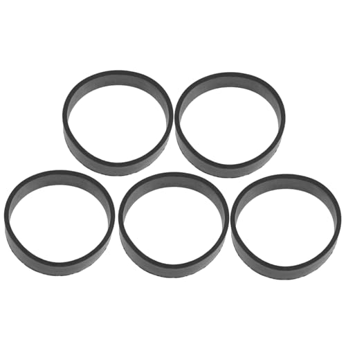 Sosoport 5pcs Diving Belt Fixing Ring 32mm Diameter Rubber Harness Strap for Scuba Tank Accessories