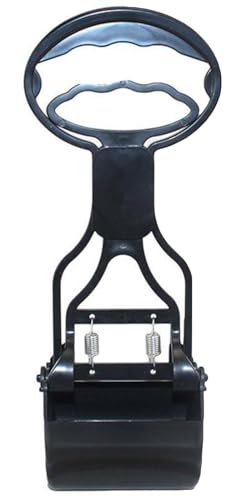 HOCHSTE Dog Waste Pickup Pooper Cat Pet Toilet Walking Poo Poop Scoop Grabber Picker UK Black