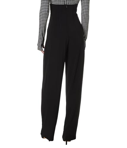 Norma Kamali Womens High Waist Tailored Pleat Pant2